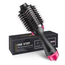 Brosse Soufflante 2 en 1 – Sèche-Cheveux & Lisseur Volumisant Professionnel